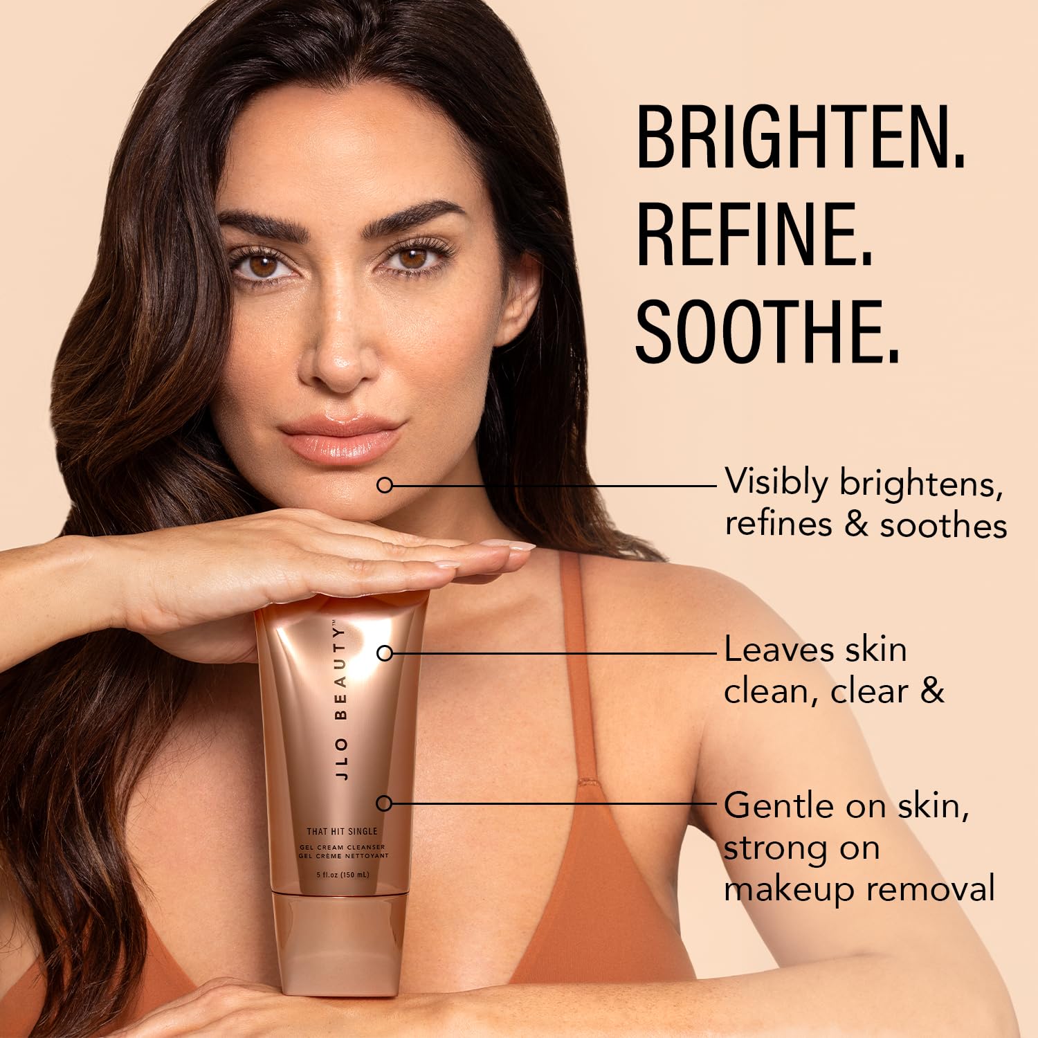 JLO BEAUTY Renew &amp; Hydrate Trio – Gel Cream Cleanser, - JLO BEAUTY