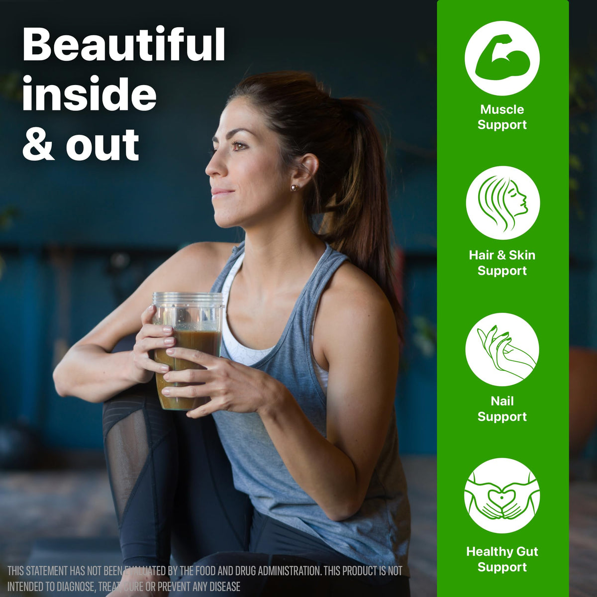 Orgain 12g Wild Caught Marine Collagen Peptides Powder - Orgain Official Imagery - 5