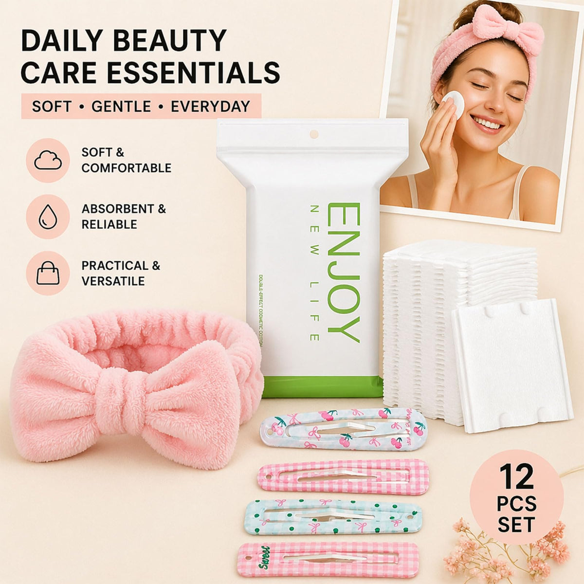 Skincare Accessories Set - Premium Selection Official Imagery - 4