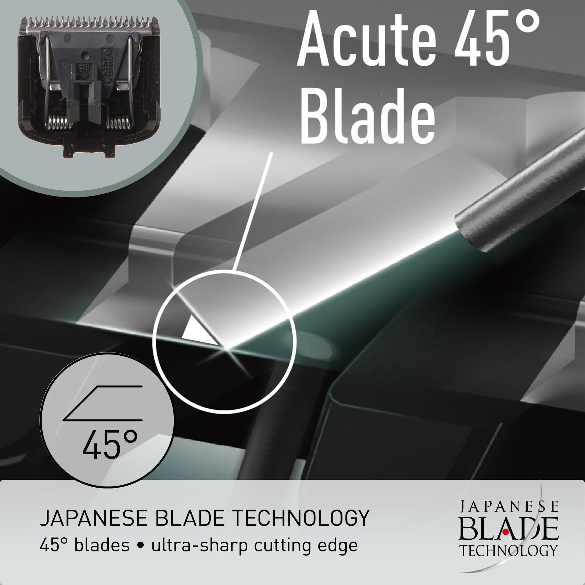 Panasonic Trimmer Replacement Blade WER9606P, Compatible with Panasonic Men’s Trimmers ER-GB42-K, ER-GB40-S