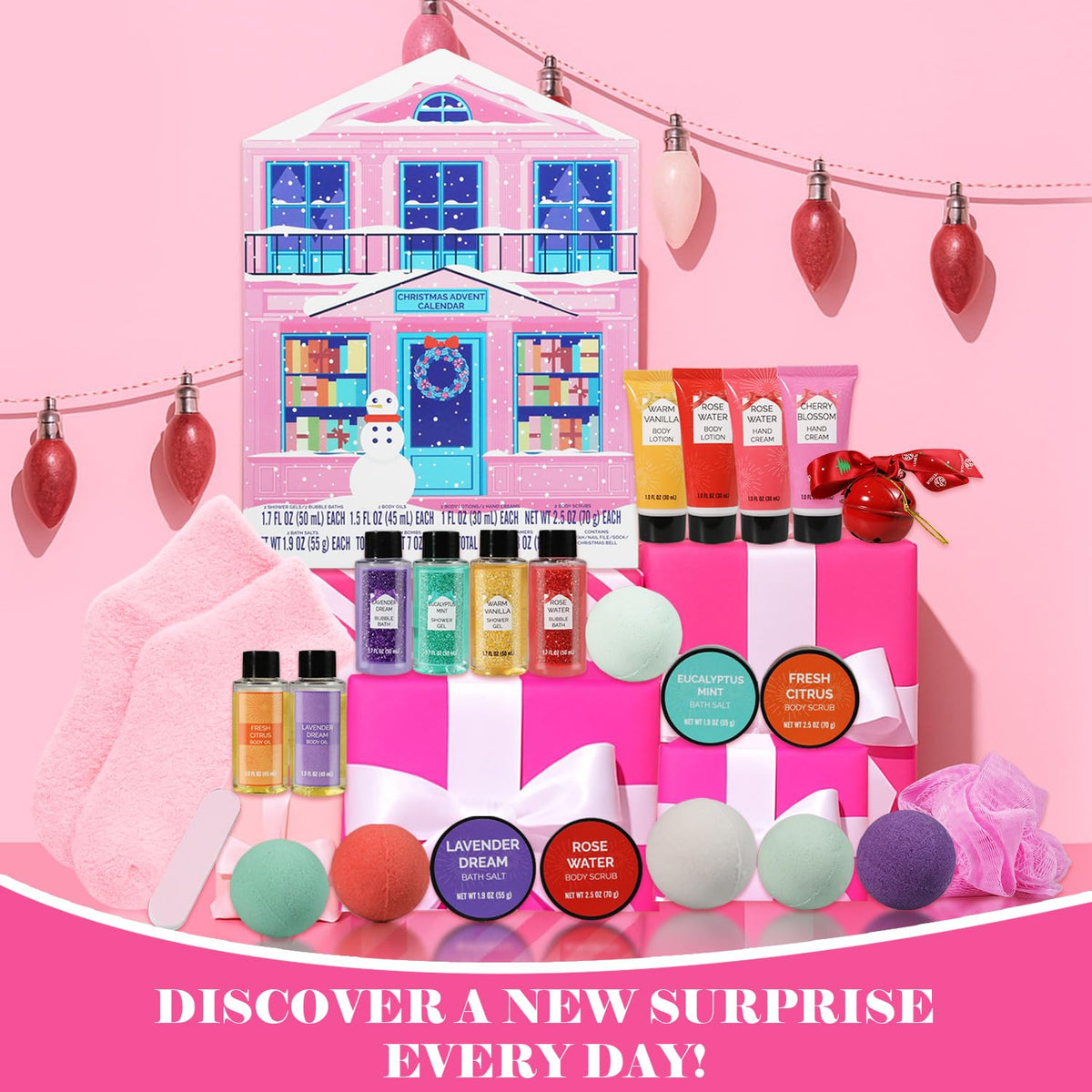 Advent Calendar 2026 for Women 24 Days Christmas Countdown - BODY & EARTH Official Imagery - 3