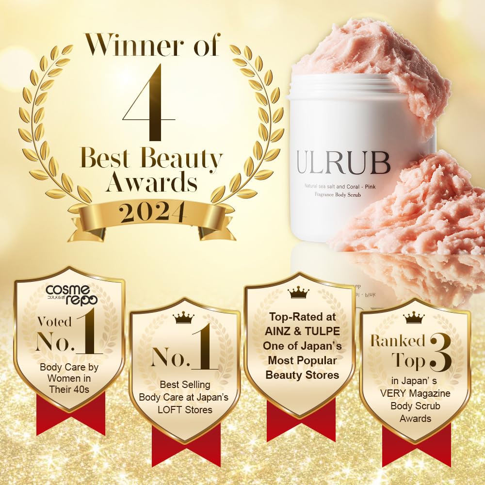 チュラコス ULRUB Body Scrub 460g Perfumed Scrub Dark Spots Intimate Areas Knees Arms - チュラコス Official Product View 7