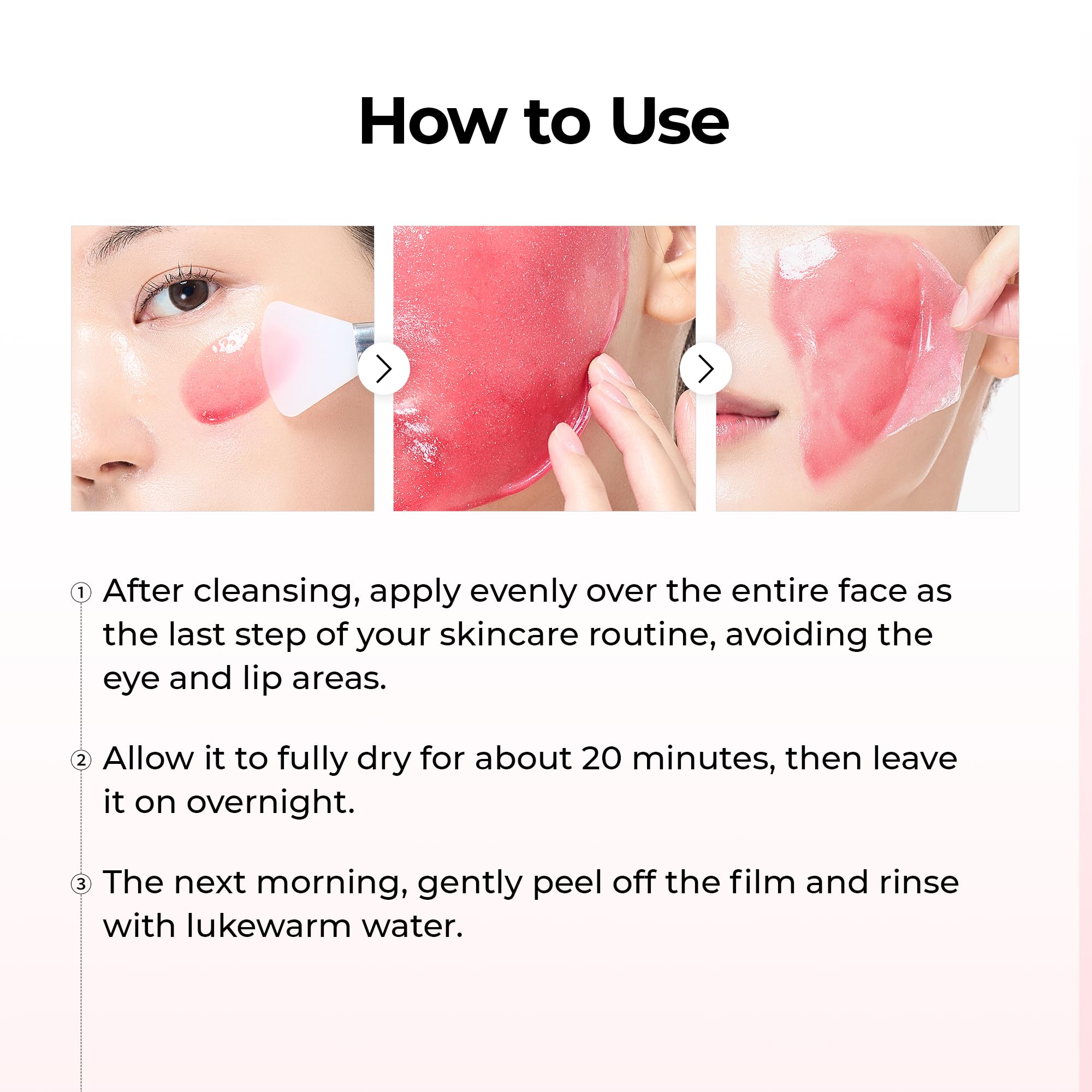 Dr.Melaxin TX Astaxanthin Overnight Wrapping Peel-Off Mask – - Dr.Melaxin