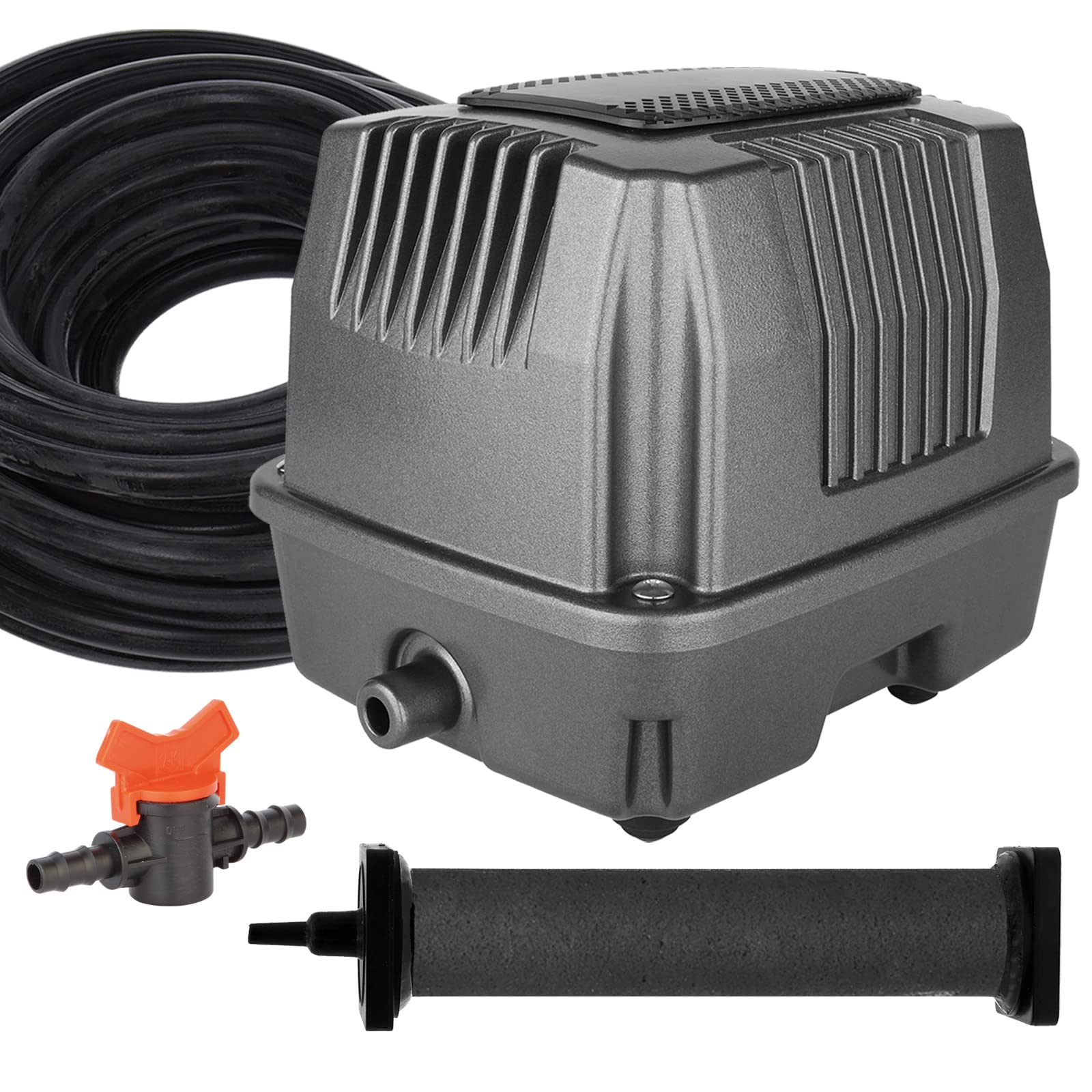 AquaMiracle All-in-One Pond Aeration System - Koi Pond Aerator wi - AquaMiracle Official Product View 1