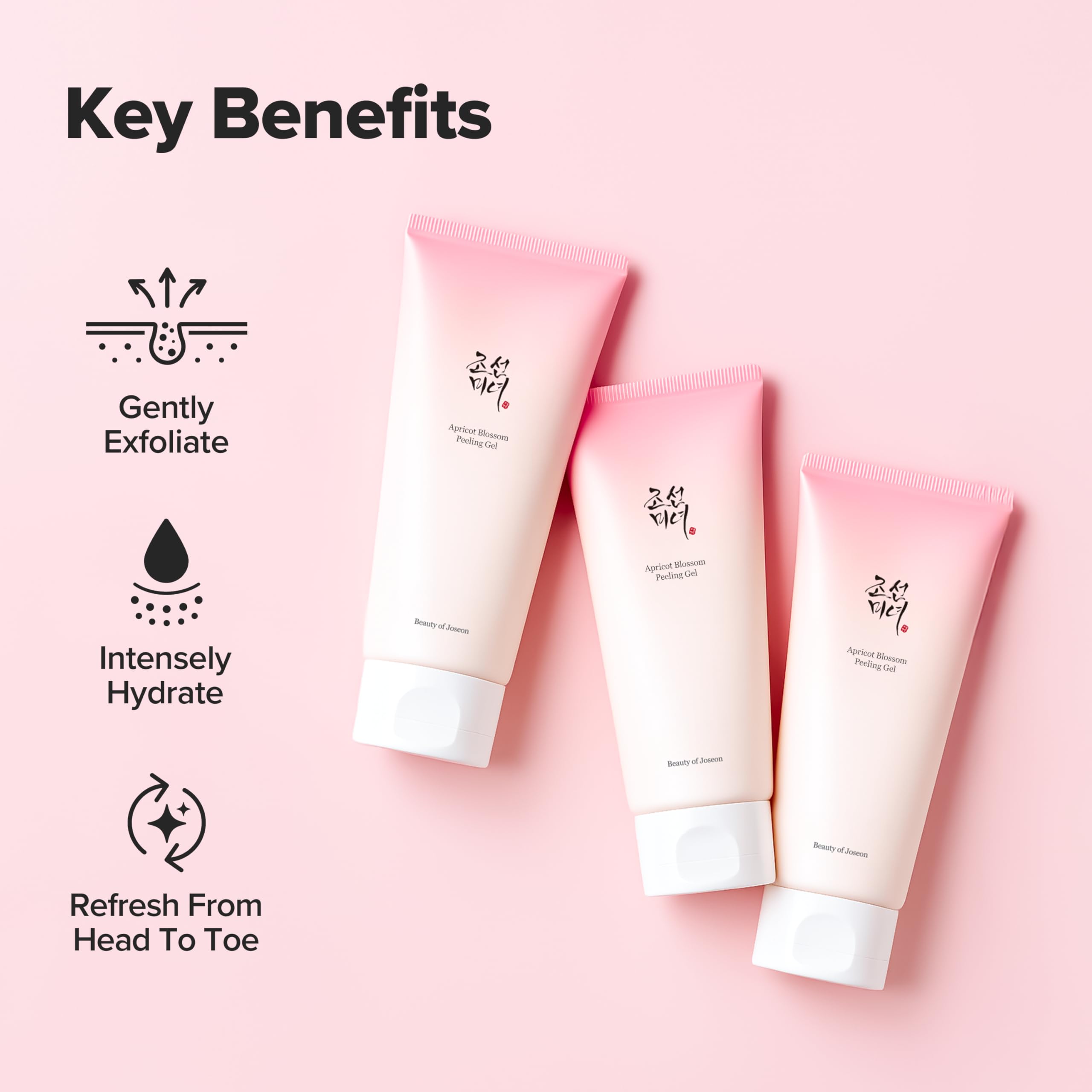 Beauty of Joseon Apricot Blossom Peeling Gel Soft Exfoliating - Beauty of Joseon