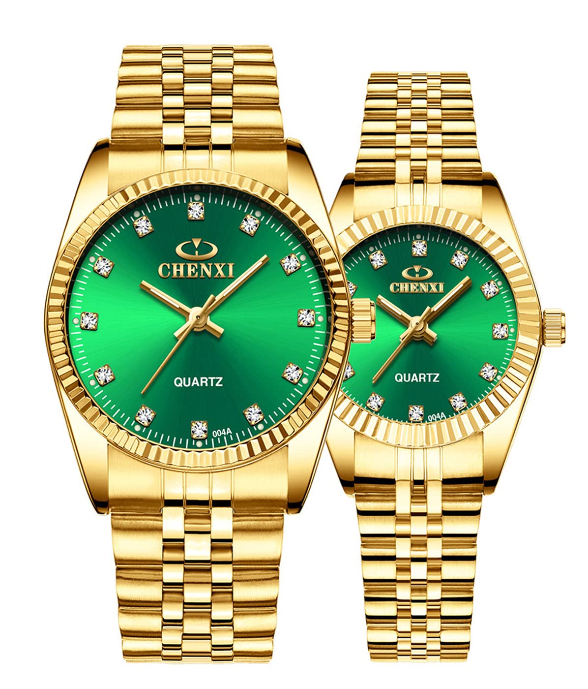 MASTOP Luxury Women Men Couples Quartz Watches Calendar Sports - Product Imagery