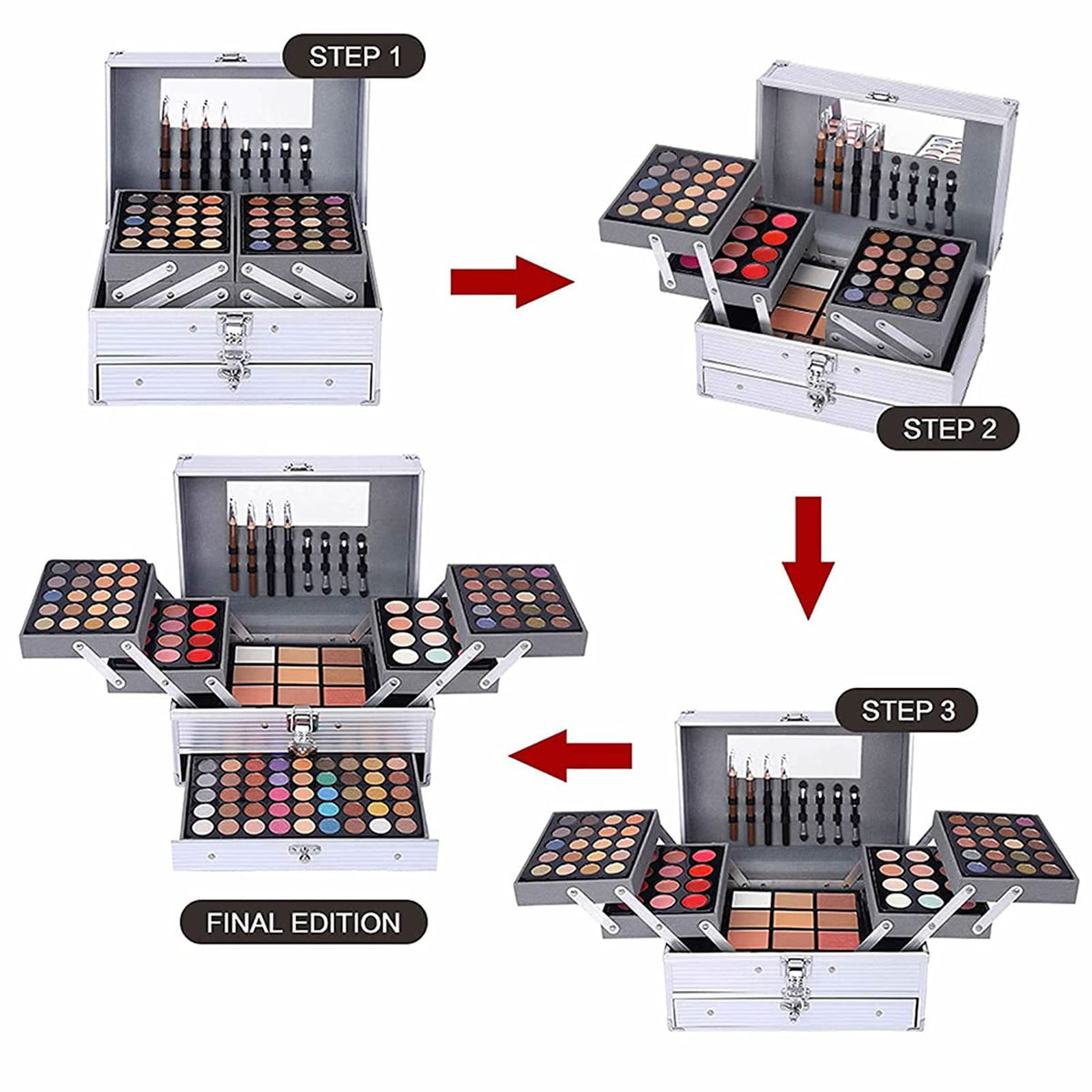 UNIFULL 132 Color All In One Makeup For Women Full Kit - UNIFULL Official Imagery - 8