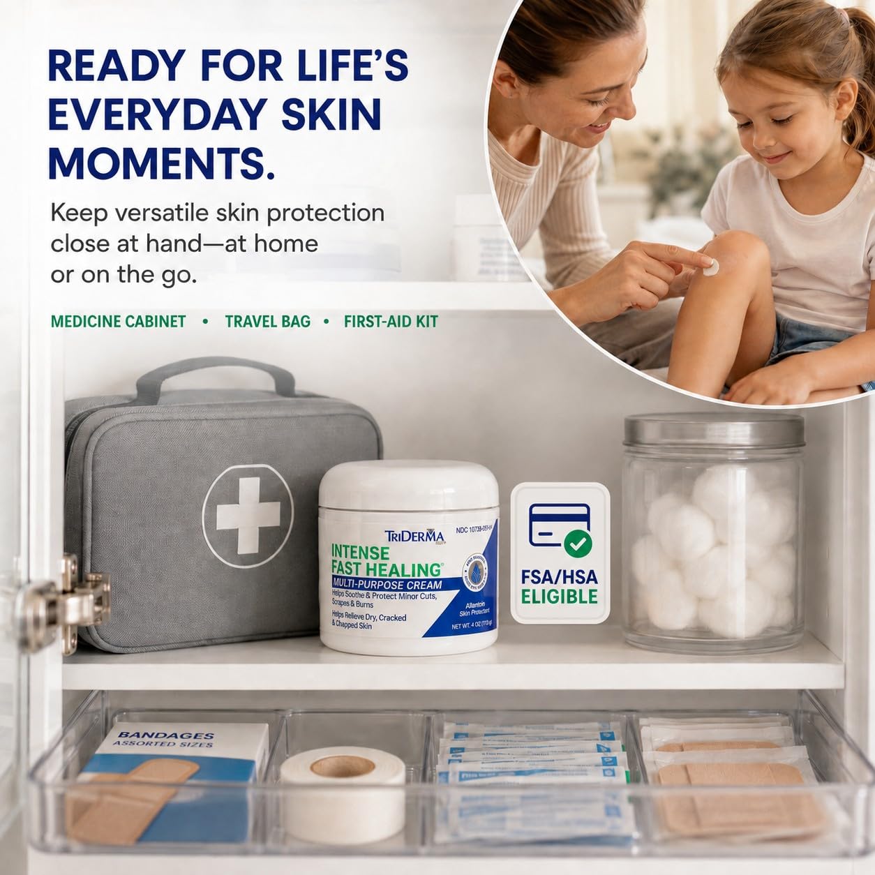TriDerma Intense Fast Healing Cream Decreases Healing Time - TriDerma Official Imagery - 8