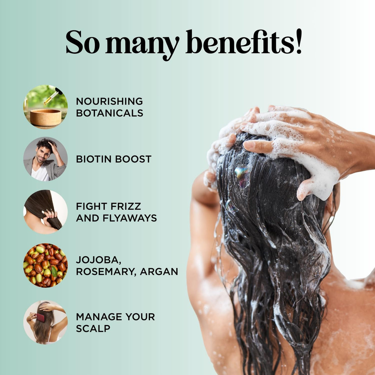 Volumizing Biotin Shampoo and Conditioner Set - Maple Holistics Official Imagery - 4