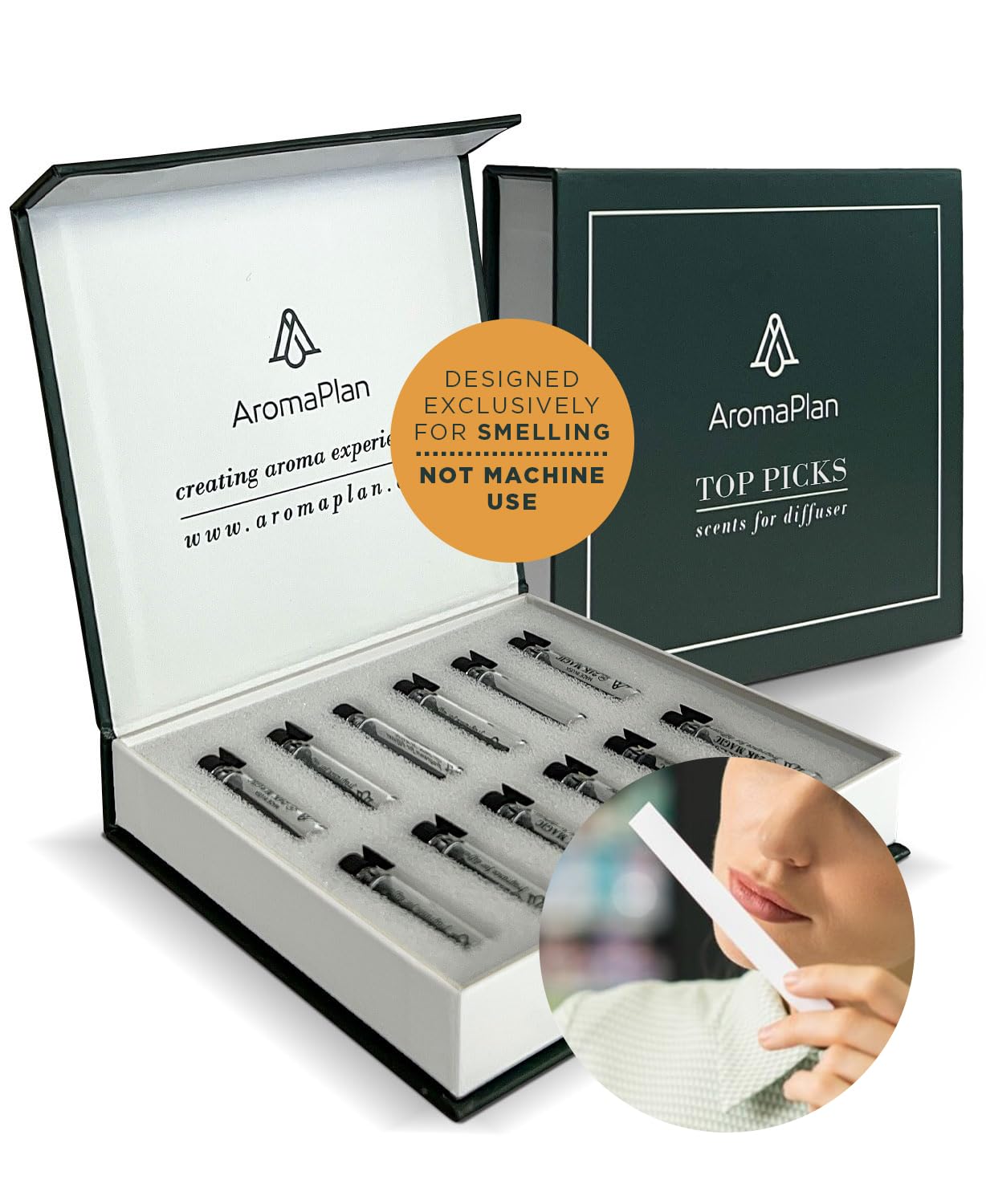 AROMAPLAN Hotel Diffuser Oil Kit – Discovery Sample Kit - Product Imagery