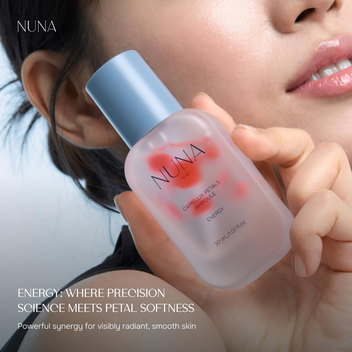 NUNA Camellia Petals Ampoule Peptides Face Serum - NUNA Official Imagery - 3