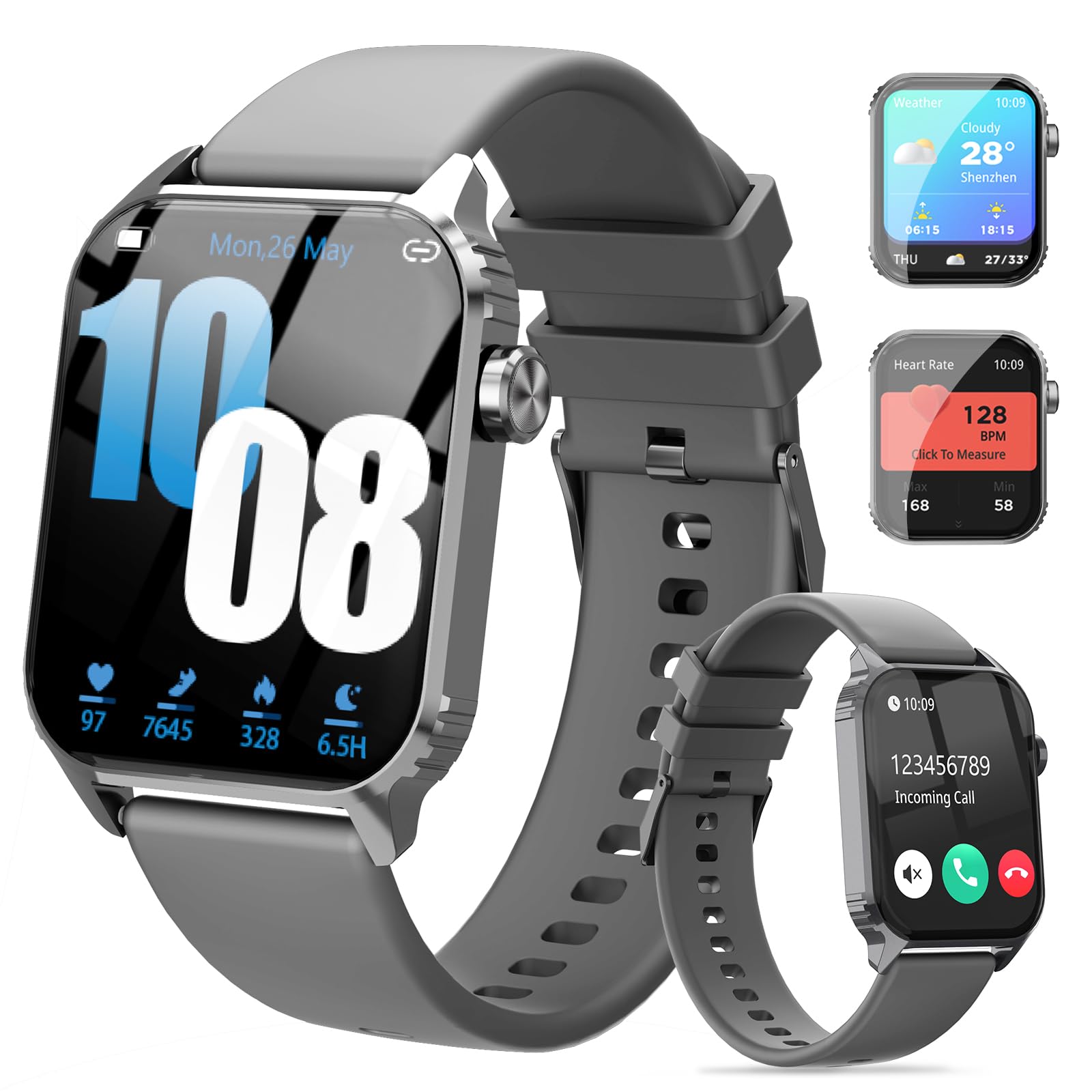 DIVOAZBVO Smart Watches for Women Men, 120 Sports Modes Smartwatch wit - View 8