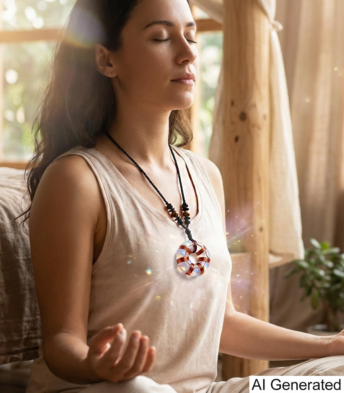 Day Day Up 7 Chakra Orgonite Pendant Necklace - Day Day Up Official Imagery - 5
