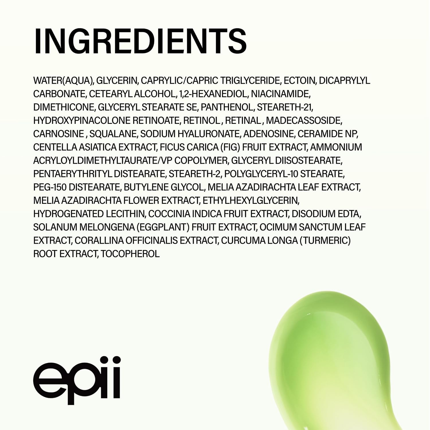 epii HPR PRO SHOT Triple Retinoid Firming Cream, 0.3% HPR, 0.1% Retinal, 0.05% - epii Official Product View 9