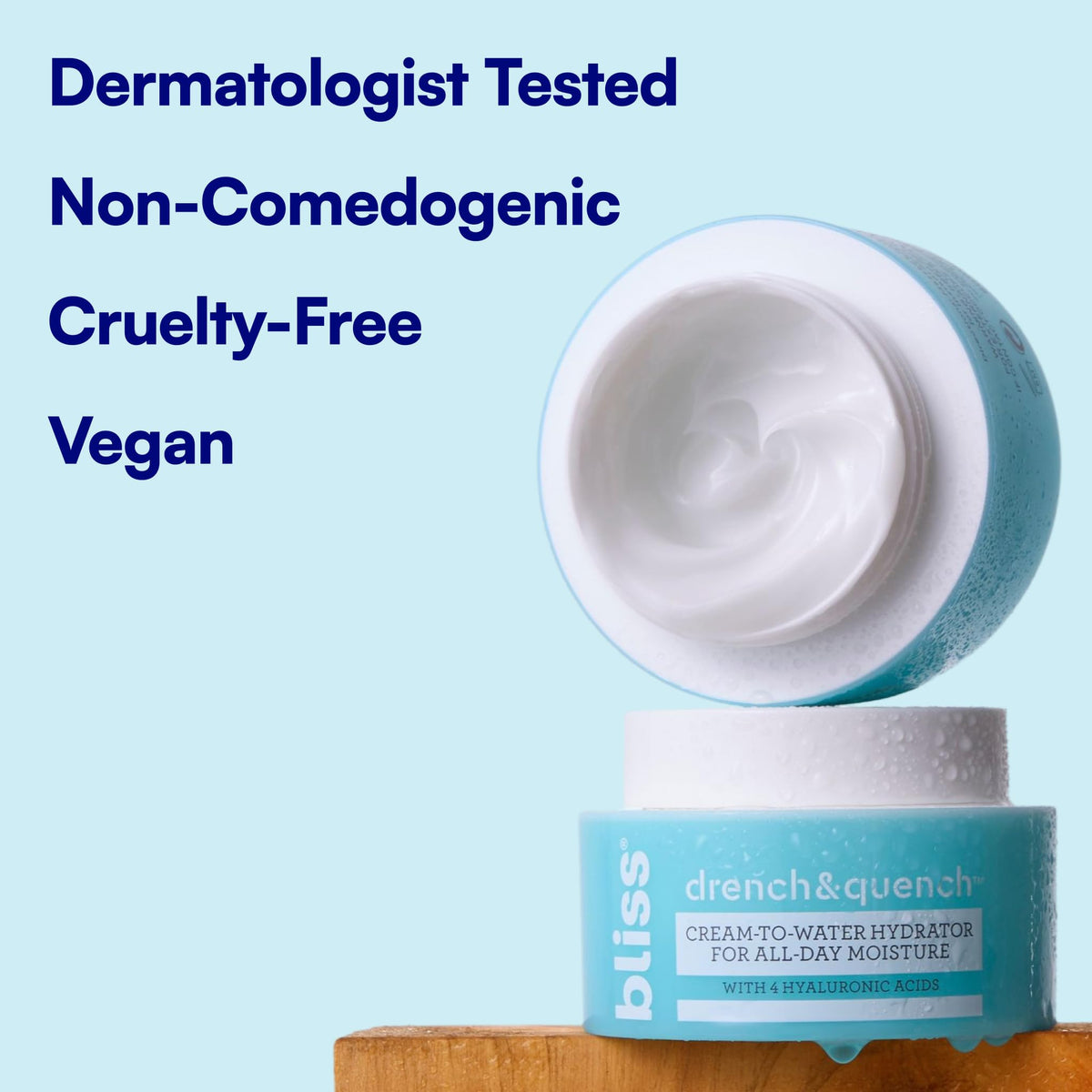 Bliss Drench Quench Hyaluronic Acid Face Moisturizer - Bliss Official Imagery - 8