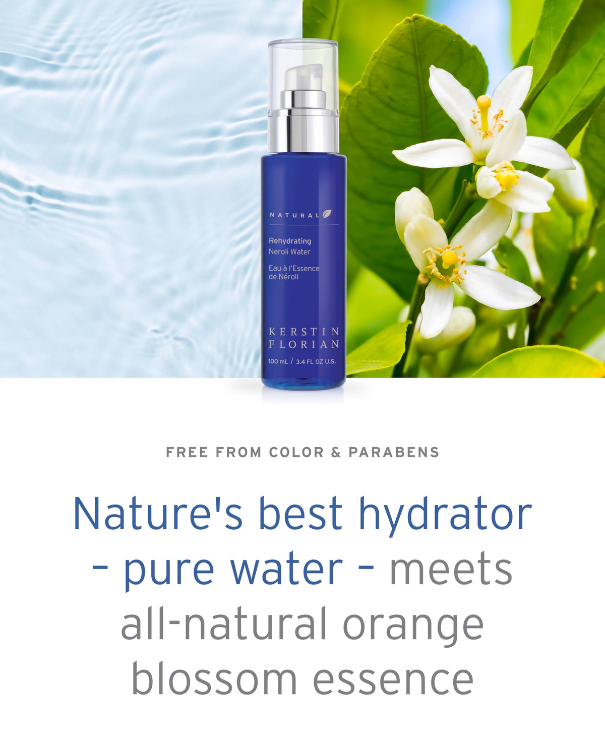 Kerstin Florian Neroli Water Face Mist 3 4 fl oz - Kerstin Florian Official Imagery - 5
