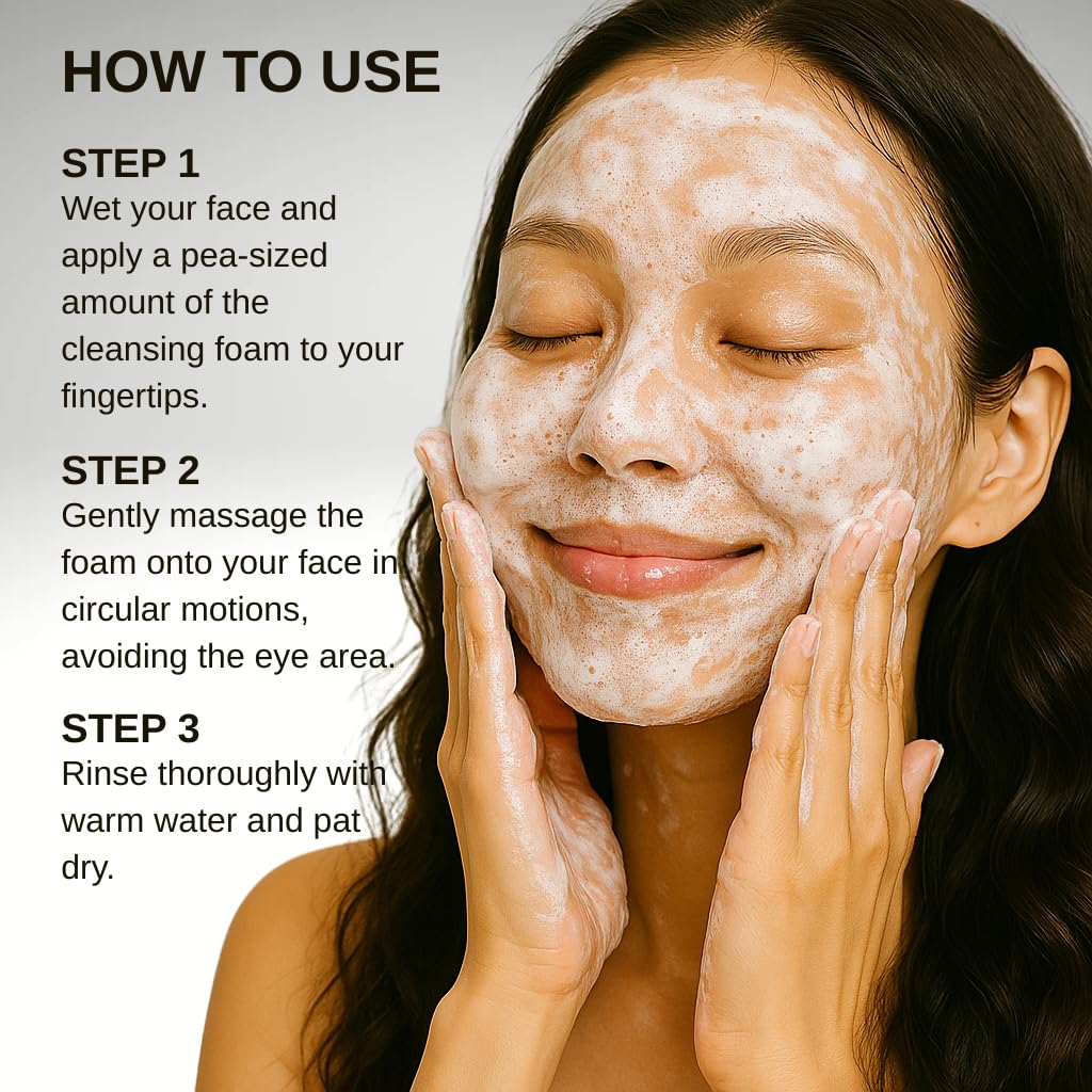 esfolio Collagen Cleansing Foam – Hydrating Face Wash for Deep - esfolio