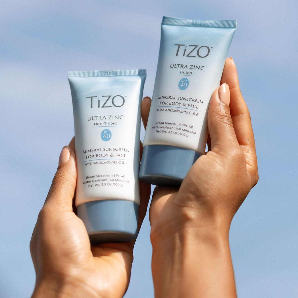 TIZO Ultra Zinc Body Face Sunscreen Tinted SPF 40 3 5 oz - TIZO Official Imagery - 7