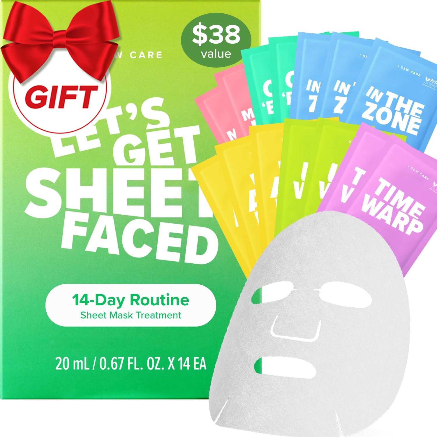 I DEW CARE Collagen Sheet Mask Variety Pack - I DEW CARE