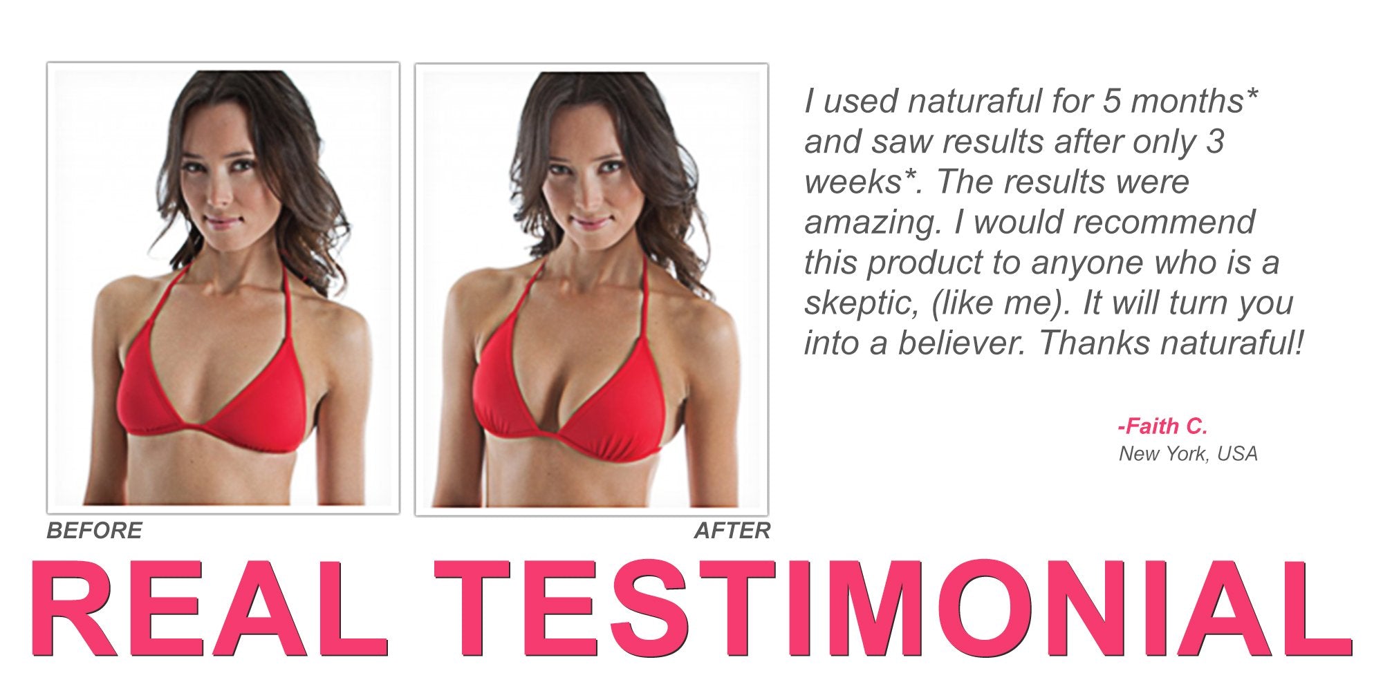 (5 JARS) ADVANCED Bust firming, lifting, toning and volumizing - Naturaful