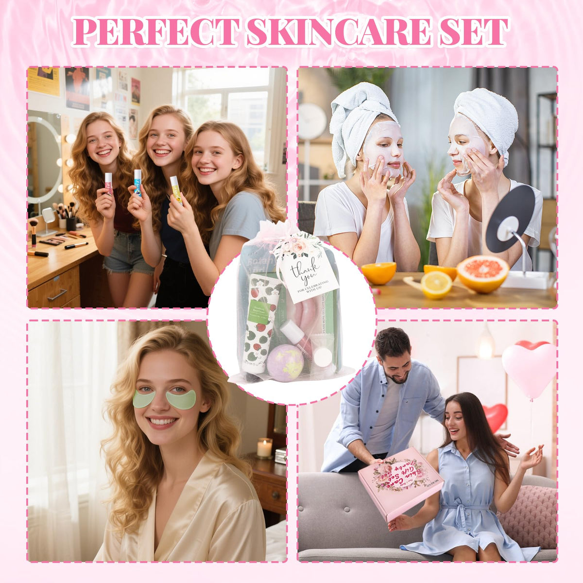 120 PCS Spa Party Supplies for Girls Sleepover Party - MUREND Official Imagery - 7