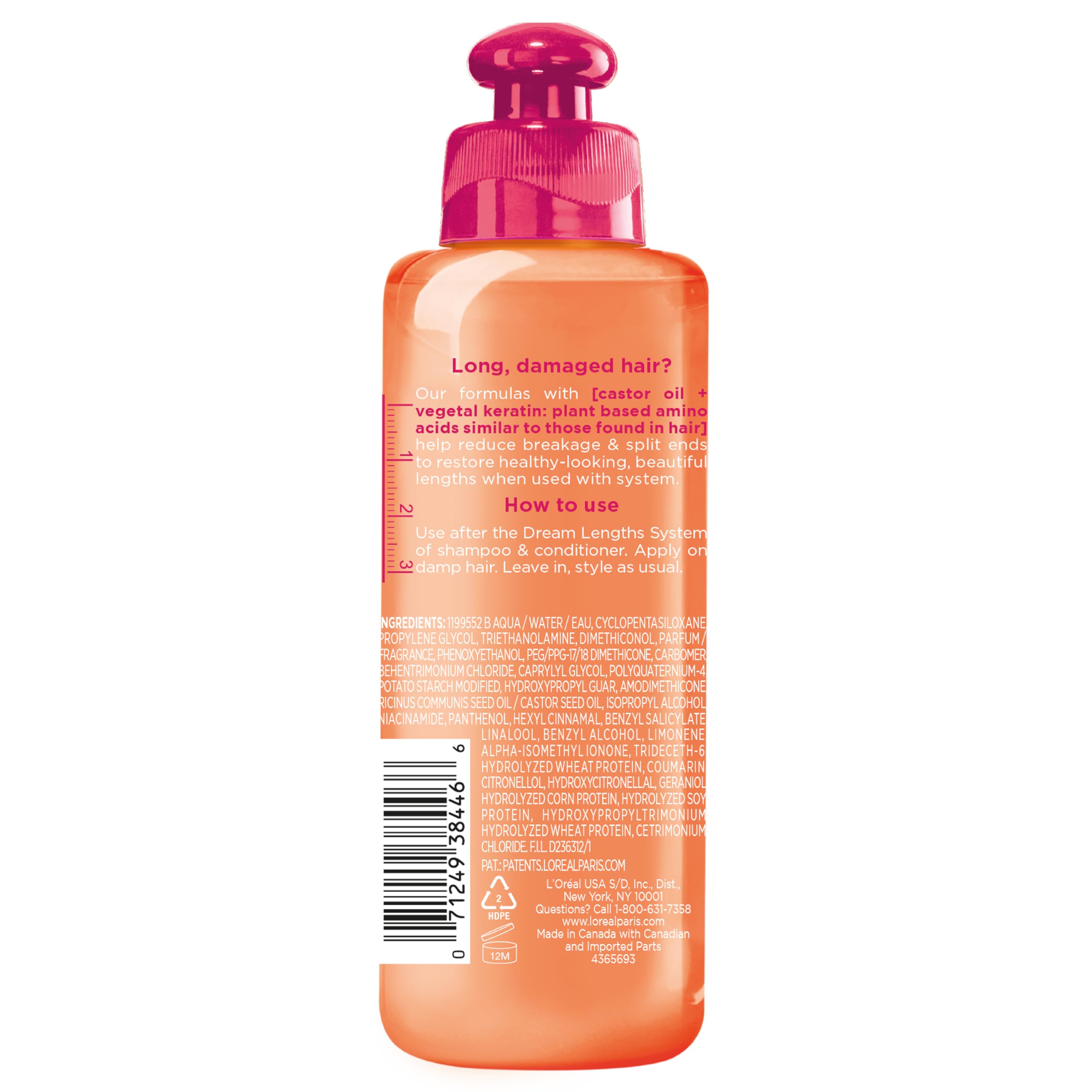 Elefair Tech L'Oreal Paris Elvive Dream Lengths No Haircut Cream Leave In - Elefair Tech Official Product View 8