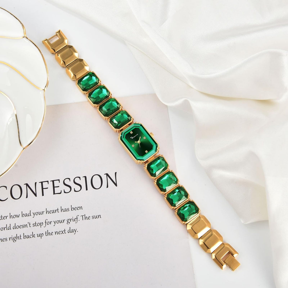Gosasa Luxury Women s Crystal Bracelet Watch Elegant - Gosasa Official Imagery - 5
