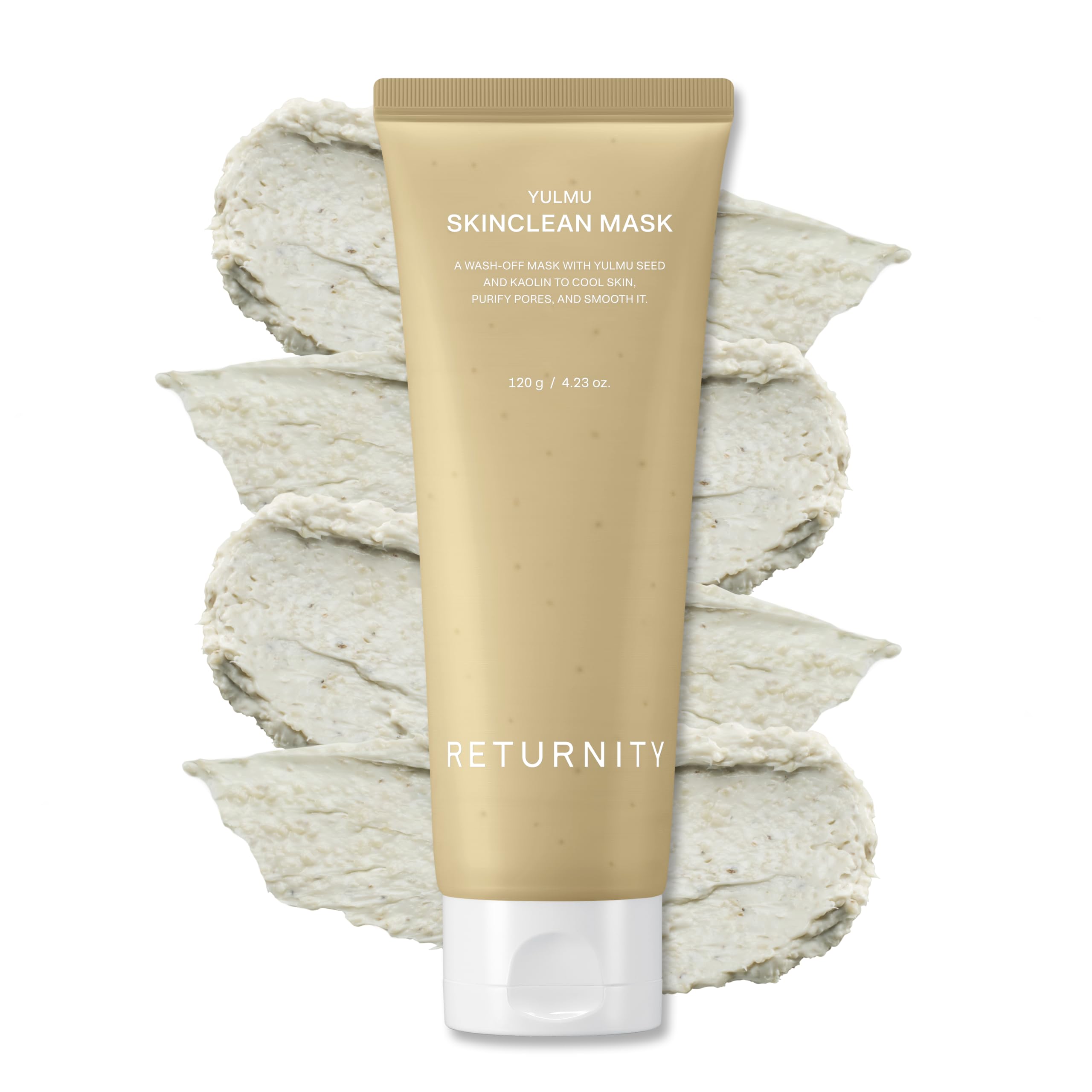 RETURNITY Yulmu Skinclean Mask, Gentle Exfoliating Wash-off Face - RETURNITY