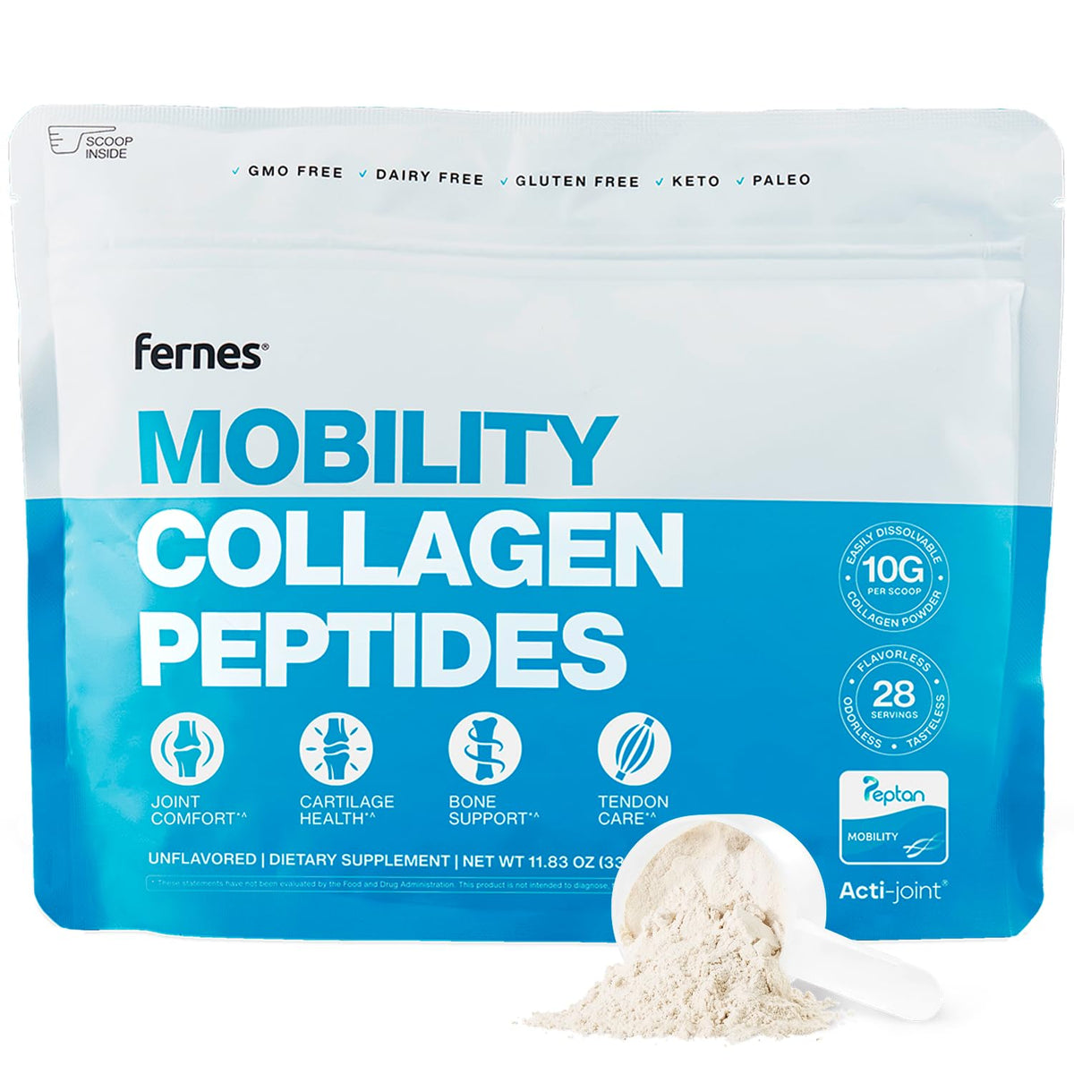 Mobility Collagen Peptides Powder - Fernes Official Imagery - 2