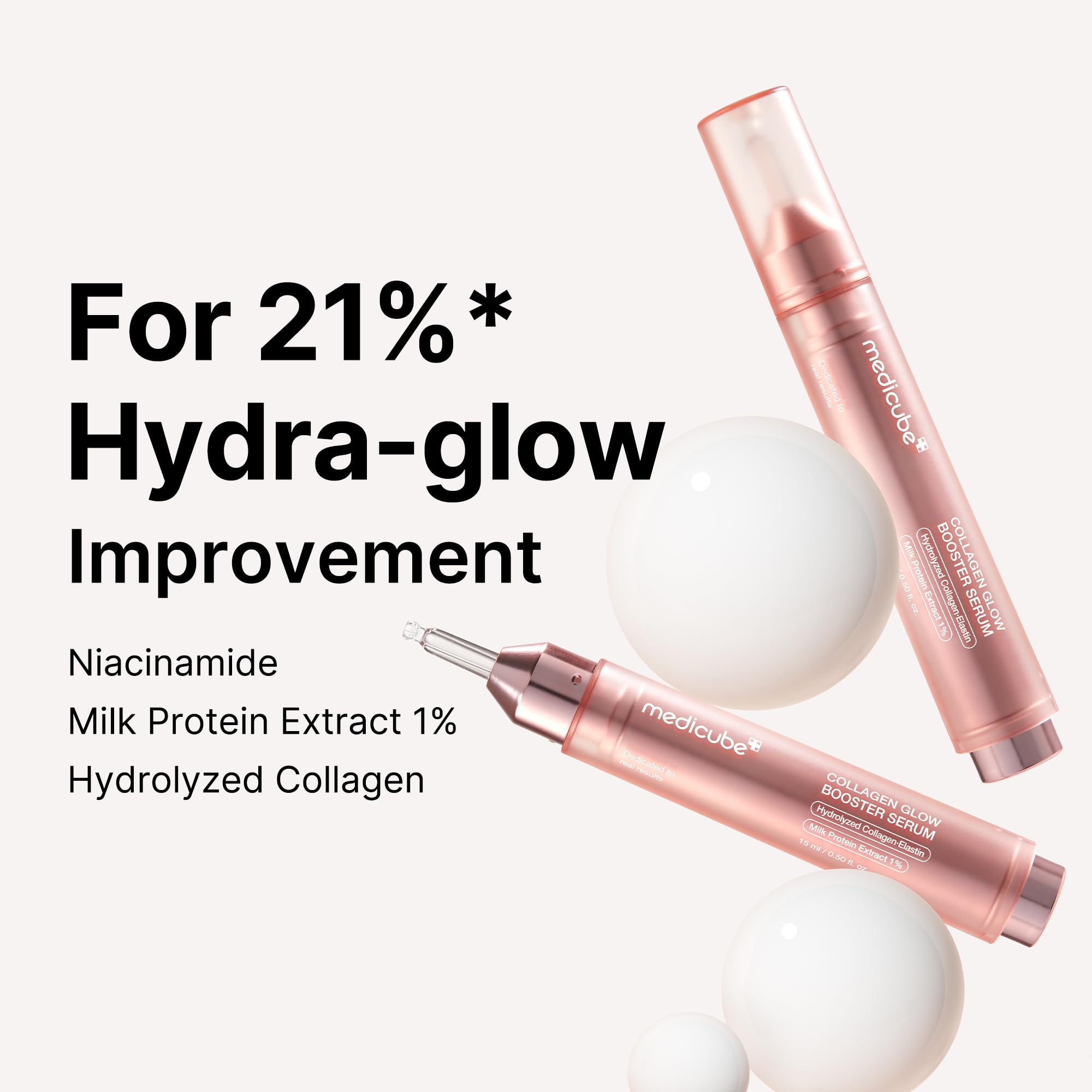 medicube Collagen Glow Booster Milk Twist &amp; Click Serum - medicube