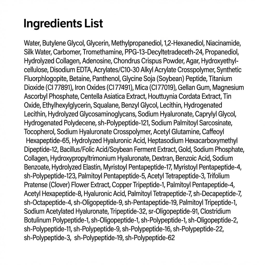 SUNGBOON EDITOR Glow Intensive Silk Peptide Ampoule, Copper - SUNGBOON EDITOR