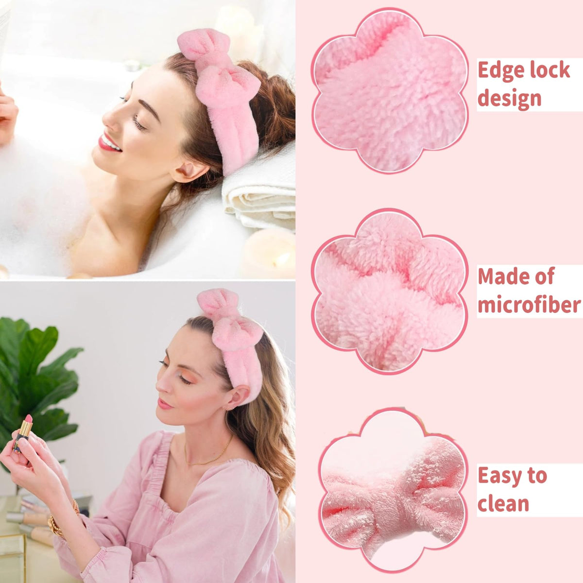 47Pcs Pink Makeup Brushes Set for Women Professional Multi - Jimmidy Official Imagery - 8