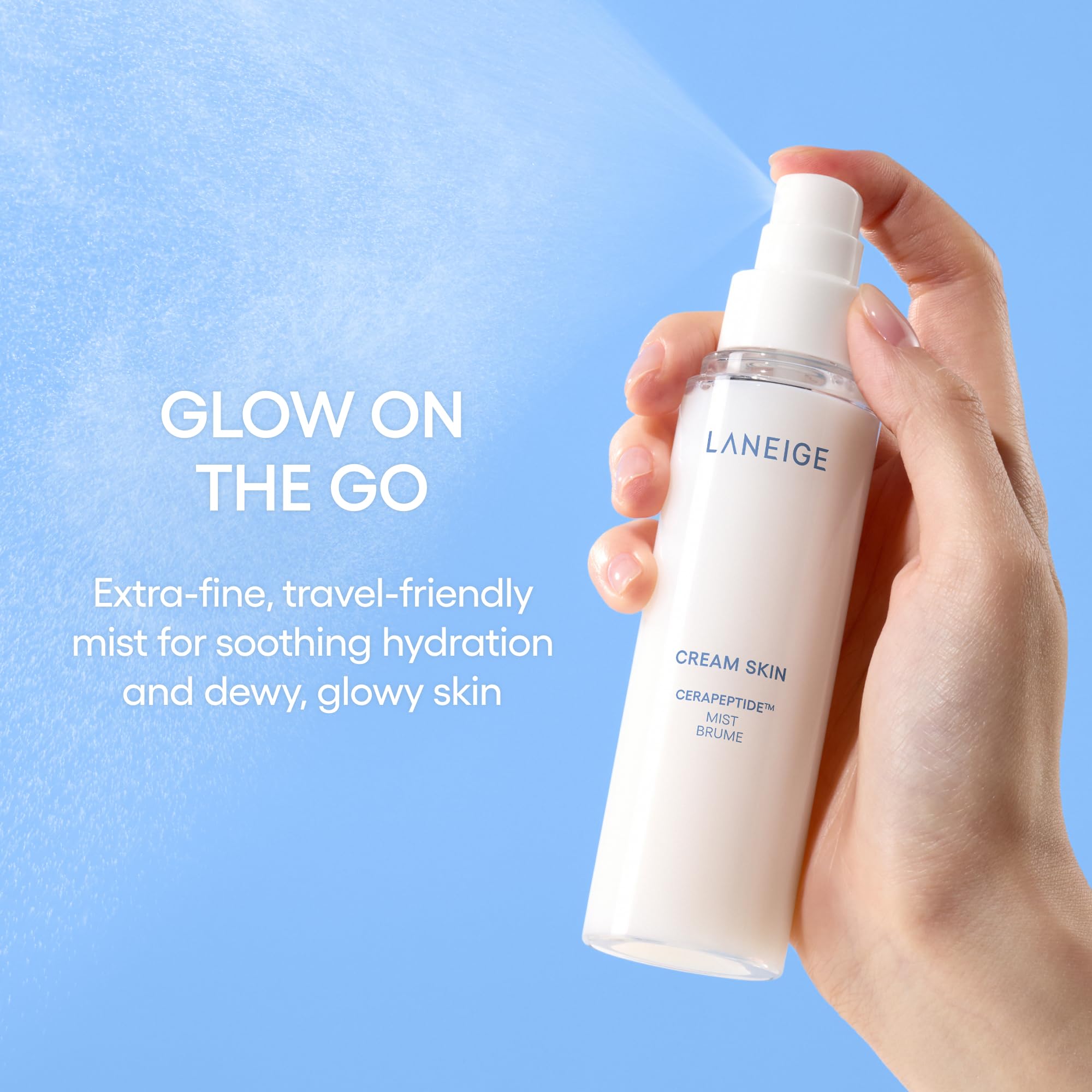 Elefair Tech LANEIGE Cream Skin Toner & Moisturizer - Lightweight Refillable - Elefair Tech Official Product View 3