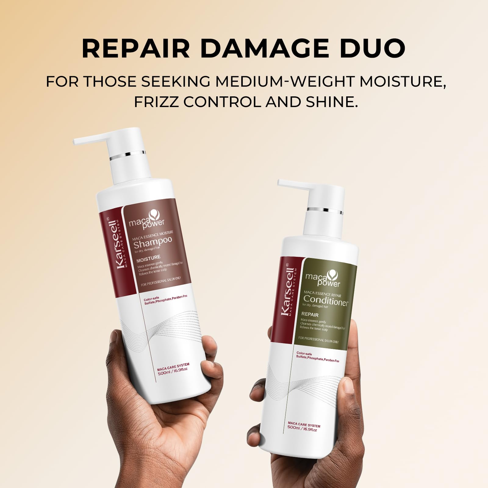 Karseell Collagen Hair Treatment Shampoo and Conditioner Set - Karseell Official Imagery - 8