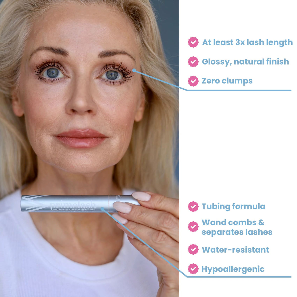 Prime Prometics PrimeLash Mascara for Older Woman - PRIME PROMETICS Official Product Imagery - 3
