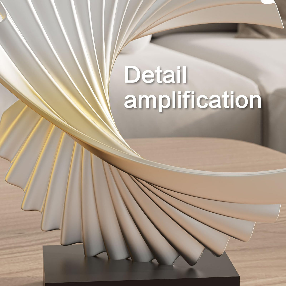 Ocean Wave Statue Abstract Decor Office Decor Shelf Accents - Paytonture Official Imagery - 7