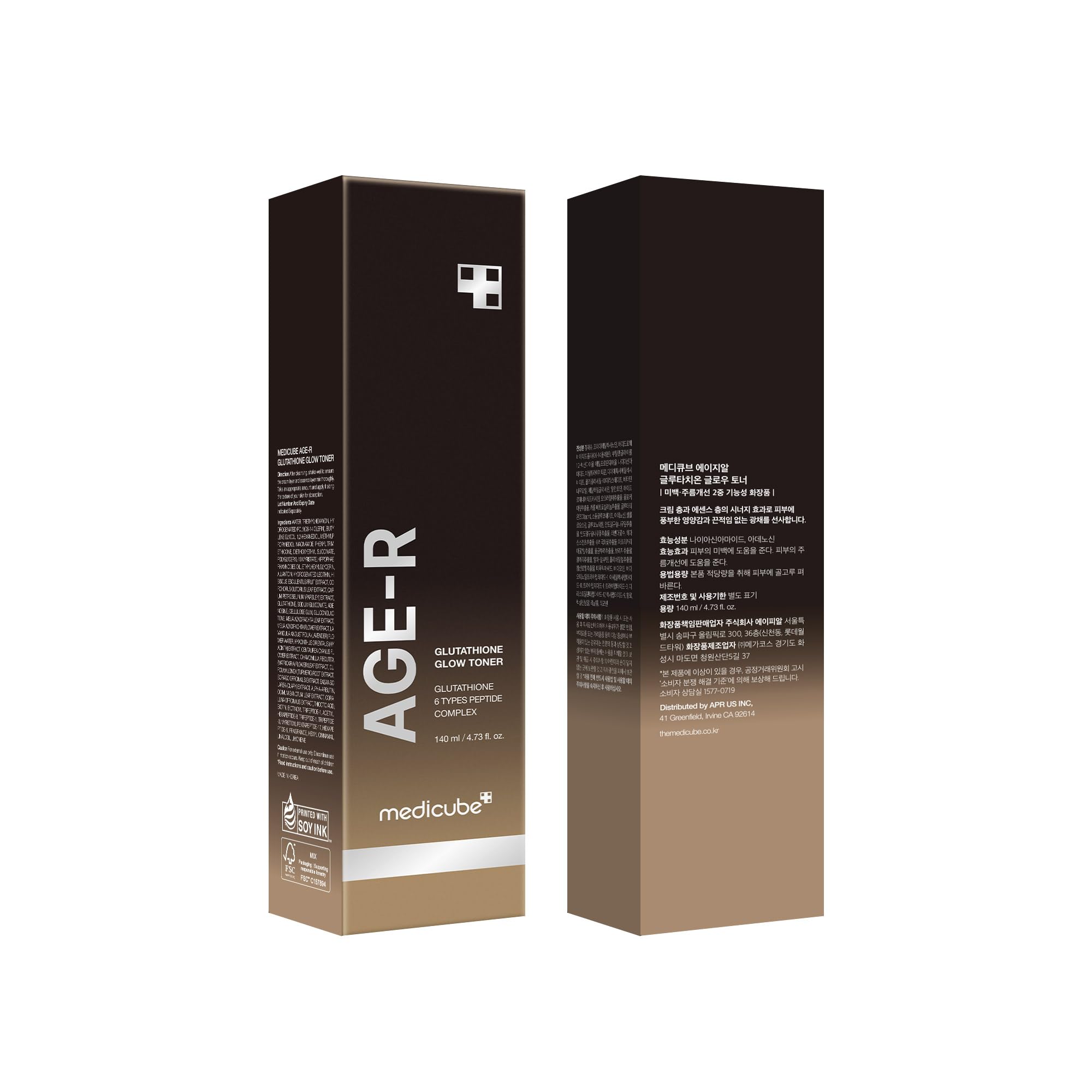 medicube Age-R Glutathione Glow Milky Toner - medicube