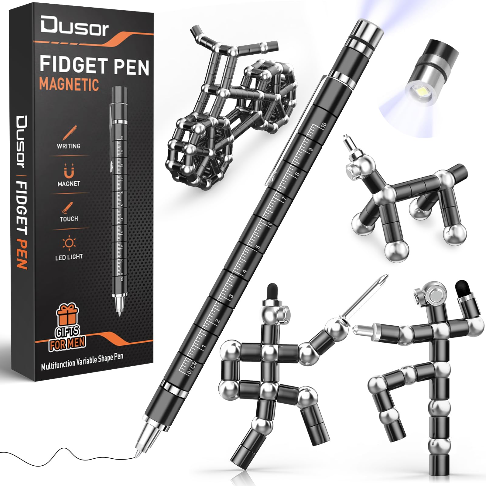 Dusor Gifts for Men Fidget Pen, Back to School Supplies for Teen Boys Teacher - Dusor Official Product View 1