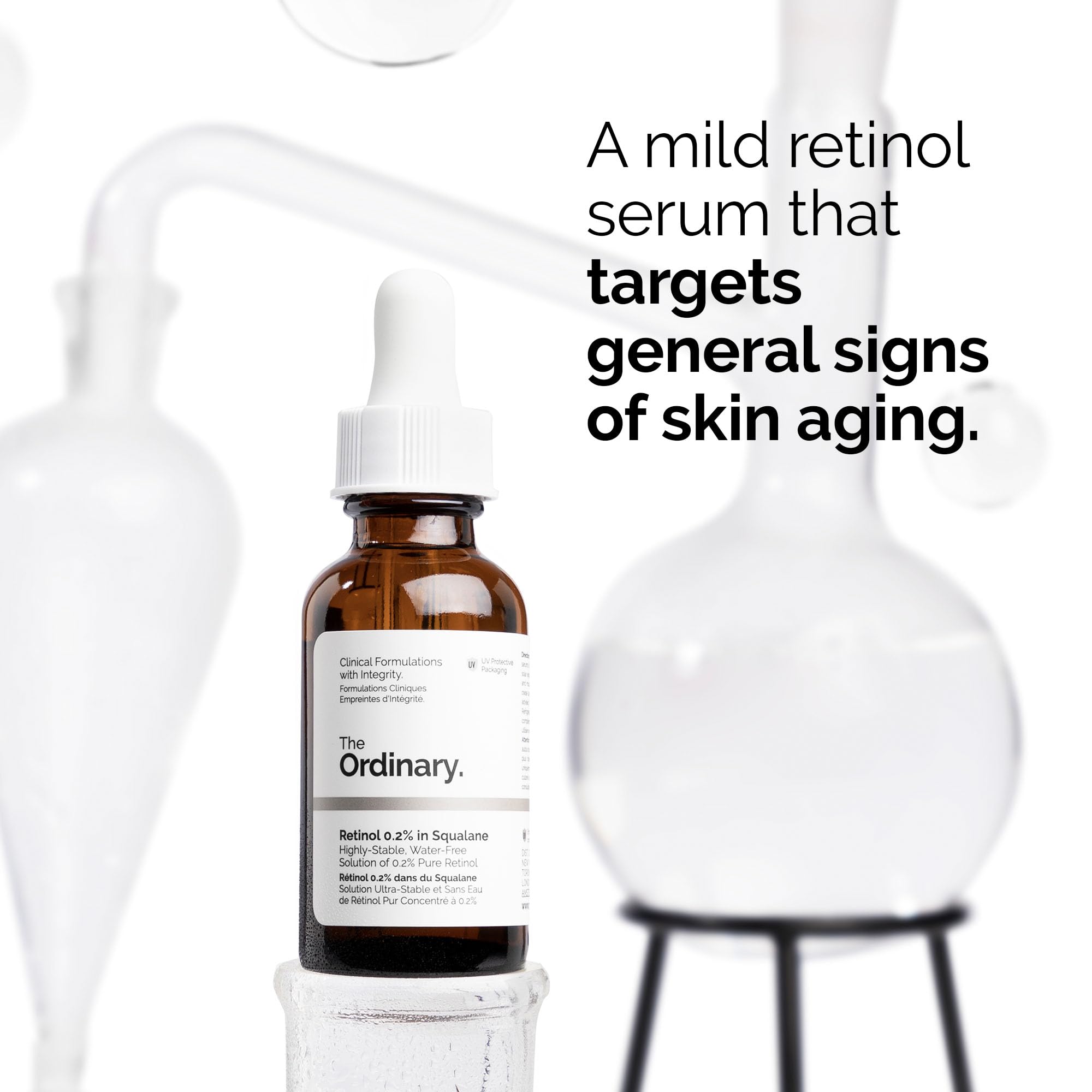 The Ordinary Retinol 0.2% in Squalane, Gentle Retinol Serum for - Generic