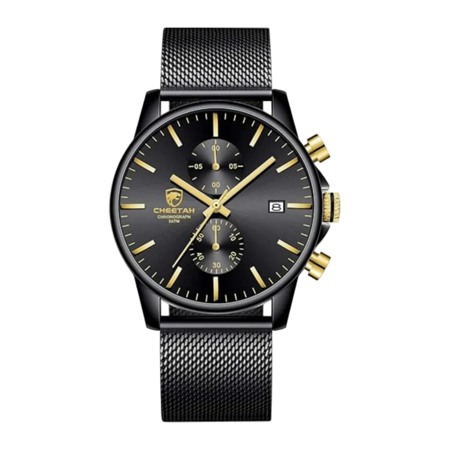 GOLDEN HOUR Mens Watch Fashion Sleek Minimalist Quartz Analog