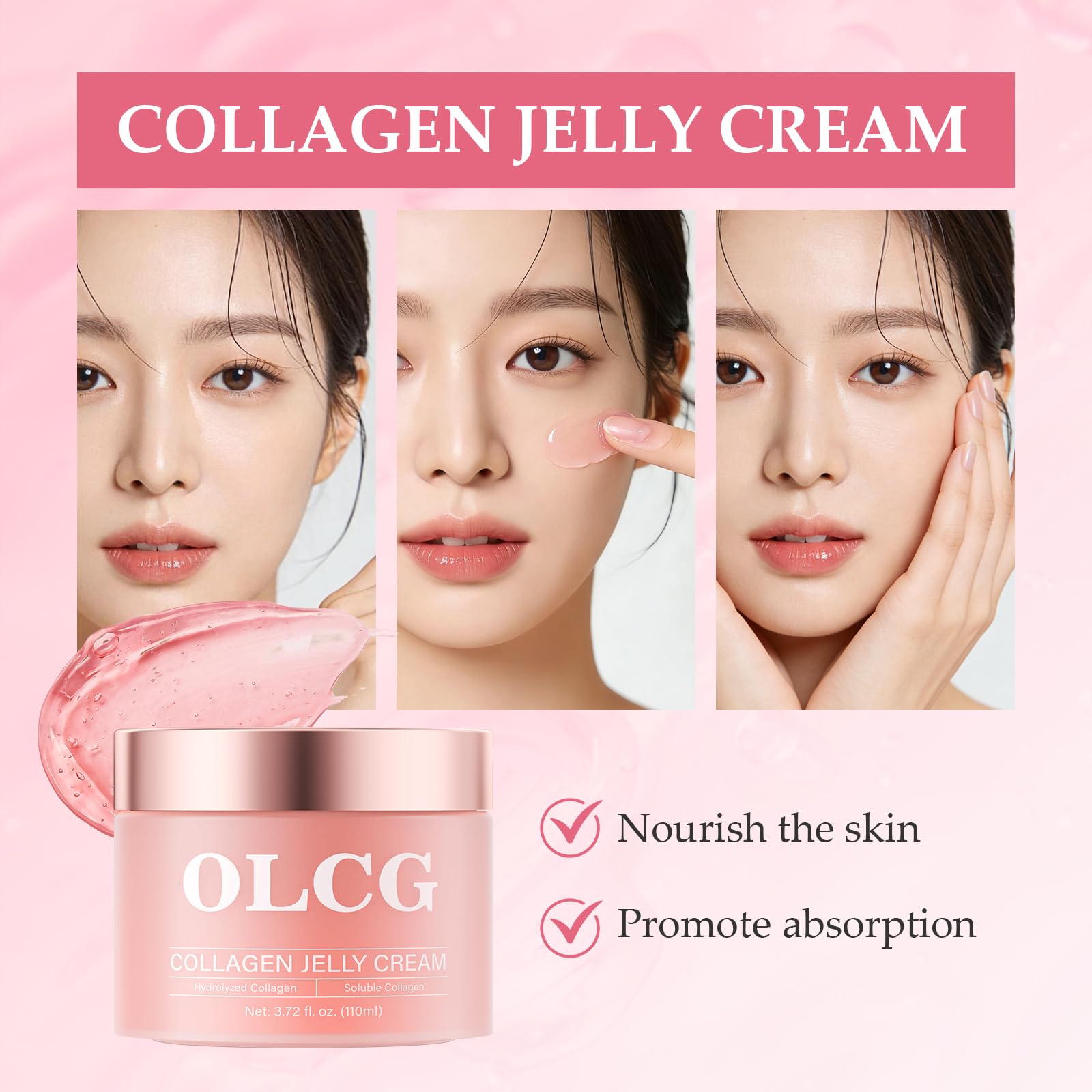 Collagen Jelly Cream – A Gel-Textured Moisturizing Cream For - OLCG