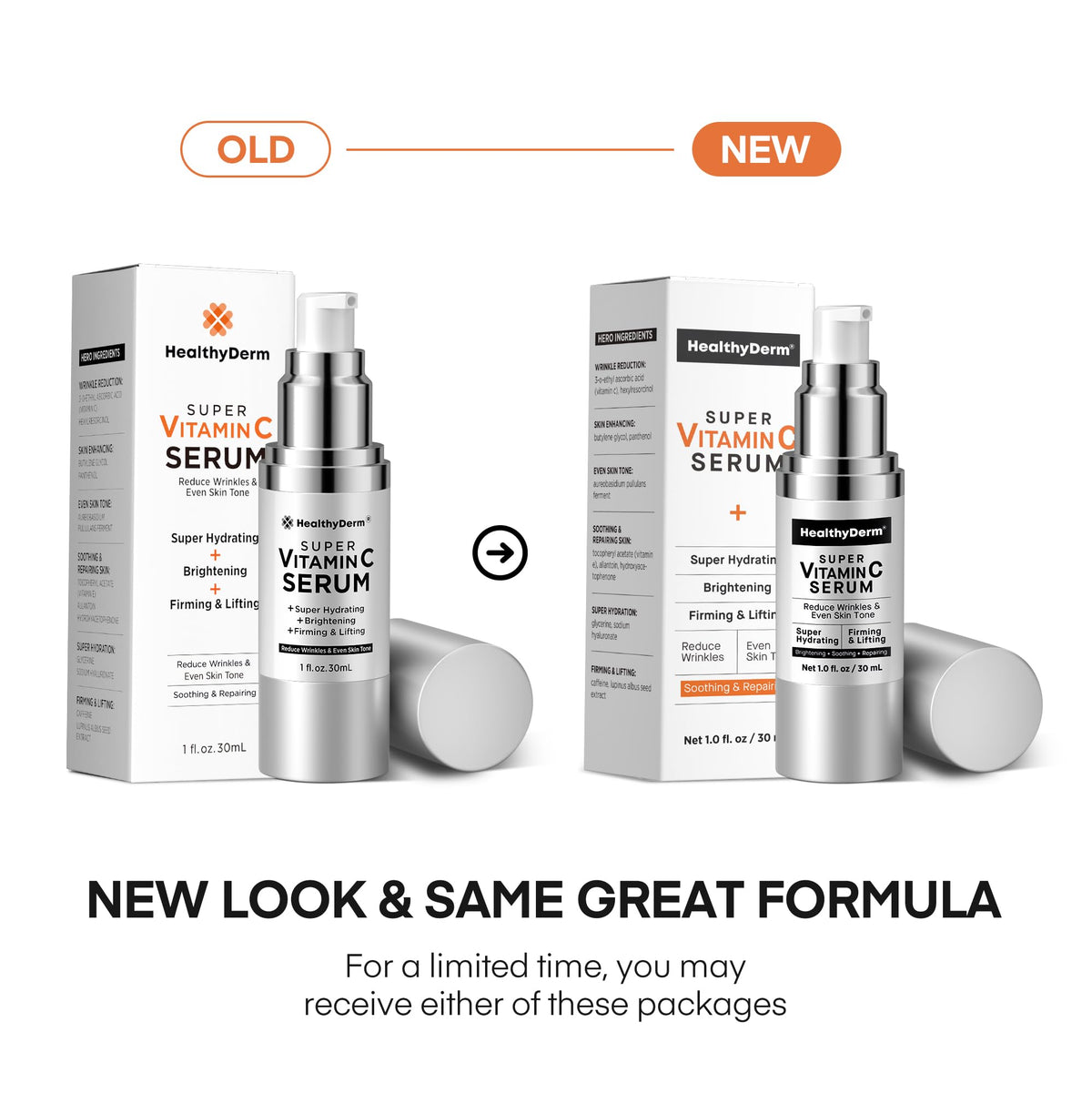 HealthyDerm Super Vitamin C Serum for Women Over 70 - HealthyDerm Official Imagery - 4