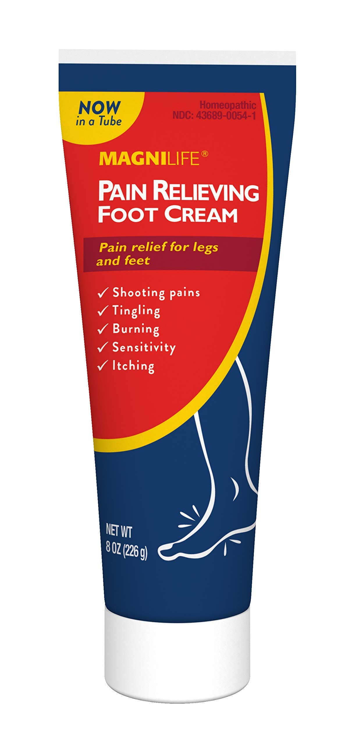 MagniLife Pain Relieving Foot Cream 8 oz – Soothing Relief