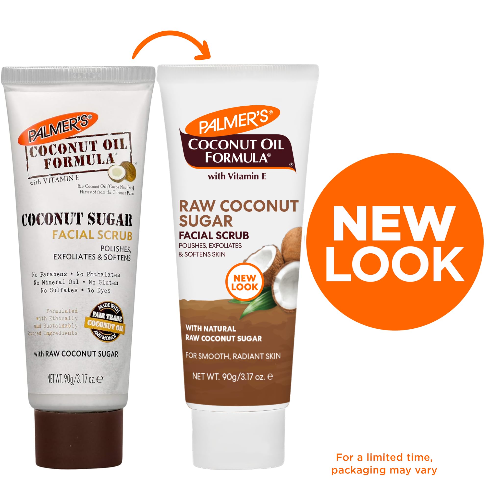 Palmer's Coconut Sugar Facial Scrub Exfoliator with Chamomile - Palmer's Official Product View 3