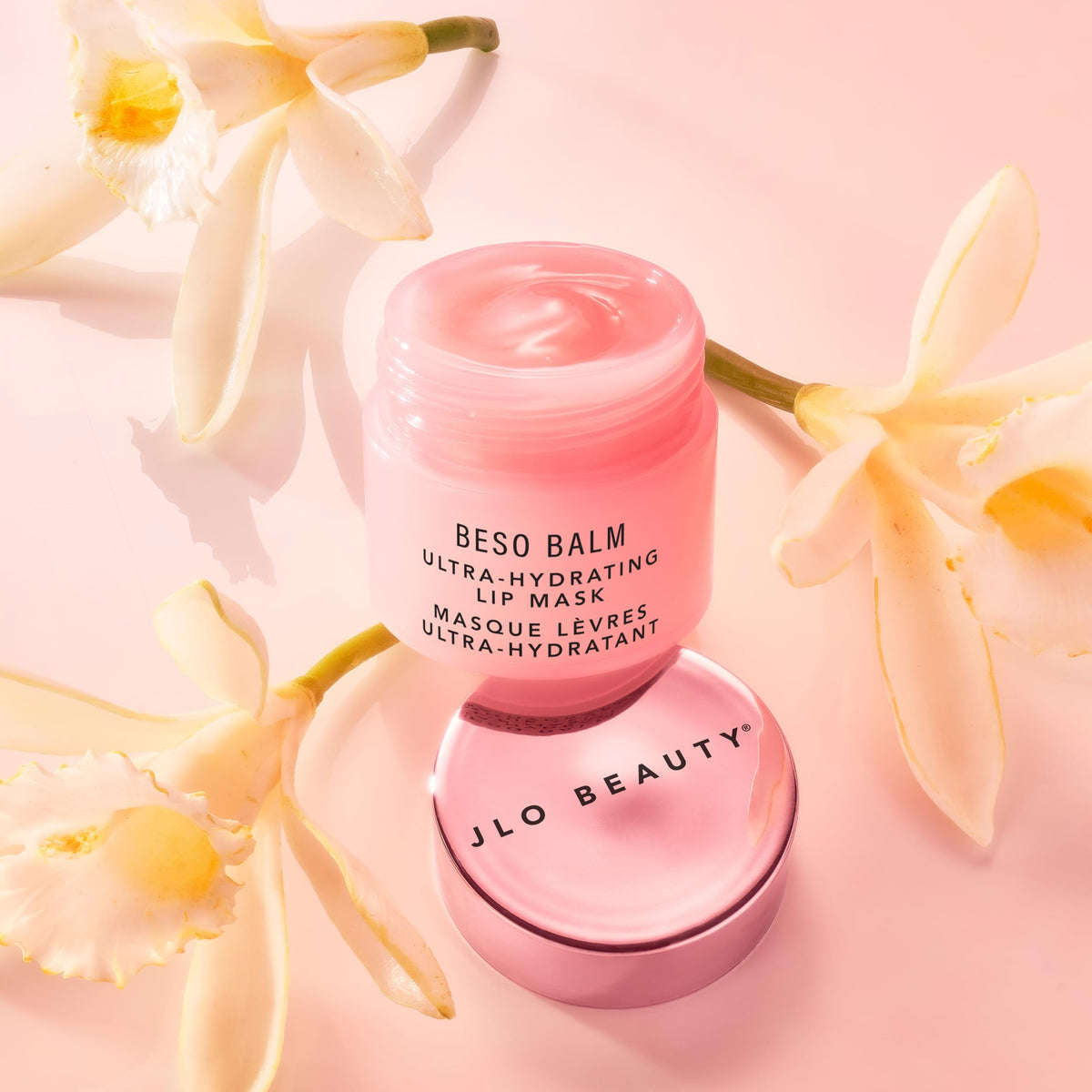 JLO BEAUTY Beso Balm Lip Gloss Lip Mask Vanilla Scented 3 - JLO BEAUTY Official Imagery - 5