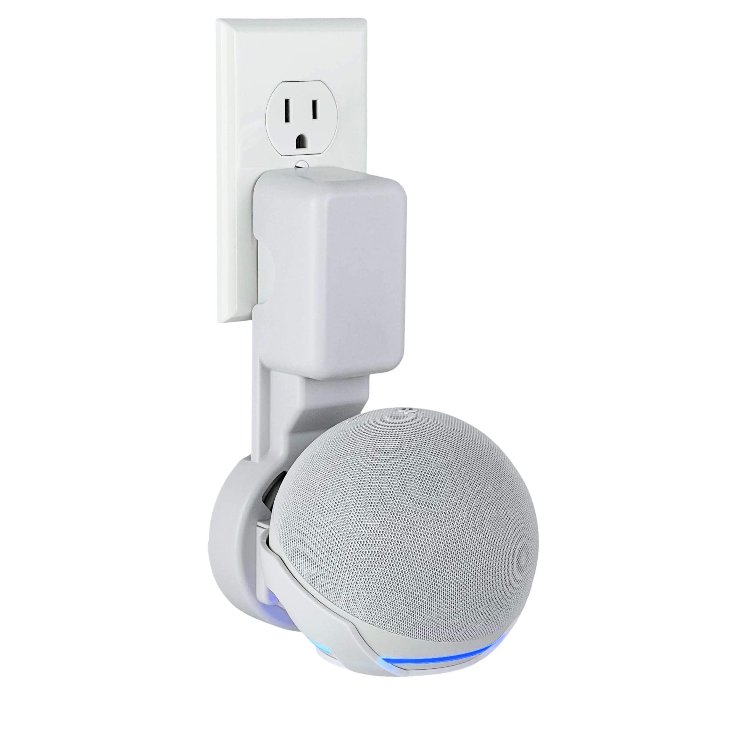 NoveraPrime ] Wall Mount Holder for Dot 4th & 5th Gen & Hopestar by NoveraPrime - Angle View 10