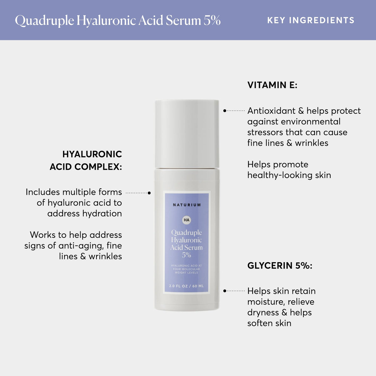 Naturium Quadruple Hyaluronic Acid Serum 5 Jumbo Hydrating - Naturium Official Imagery - 6