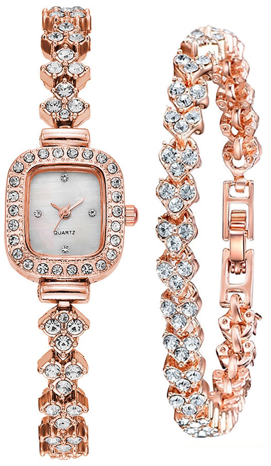 ADSBIAOYE Square Small Watches for Women Luxury Ladies - ADSBIAOYE Official Imagery - 8