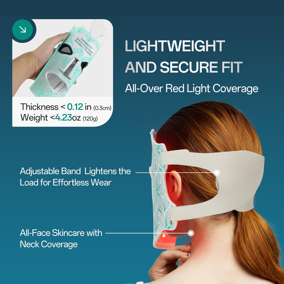 Red Light Mask for Face Women - Facego Official Imagery - 6