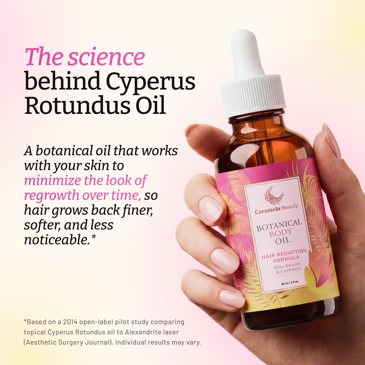 Cyperus Rotundus Oil 60ml After Shave and Post Wax - Caramela Beauty Official Imagery - 8